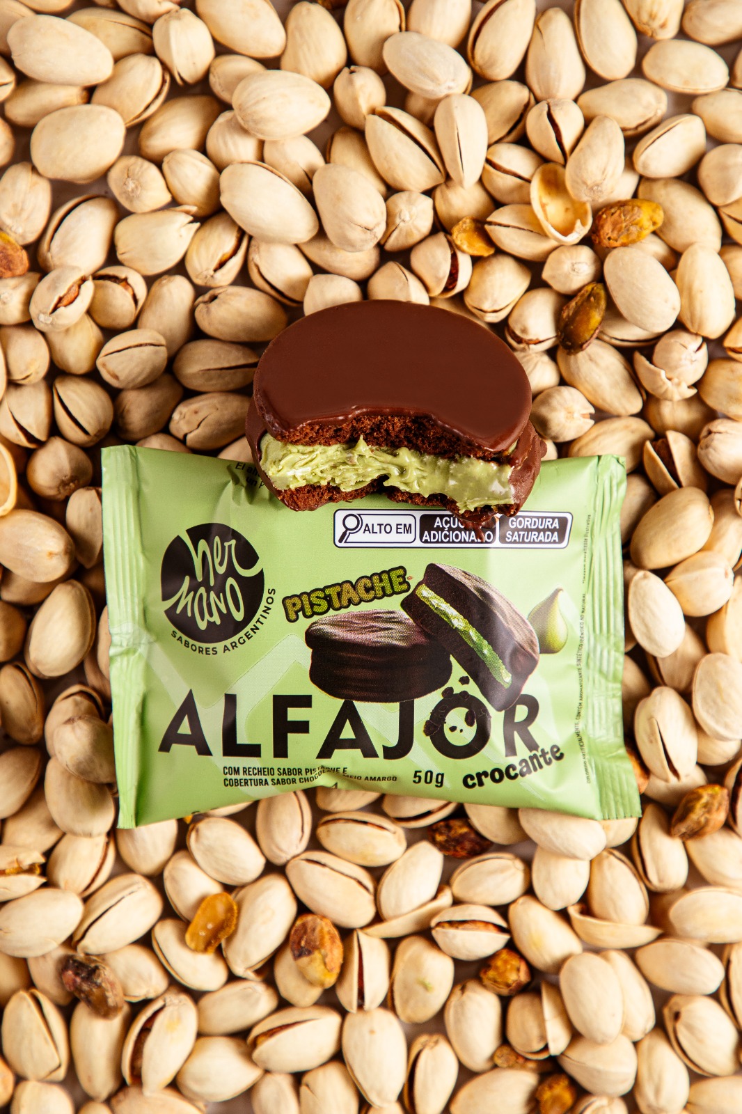 Alfajor Hermano Pistache