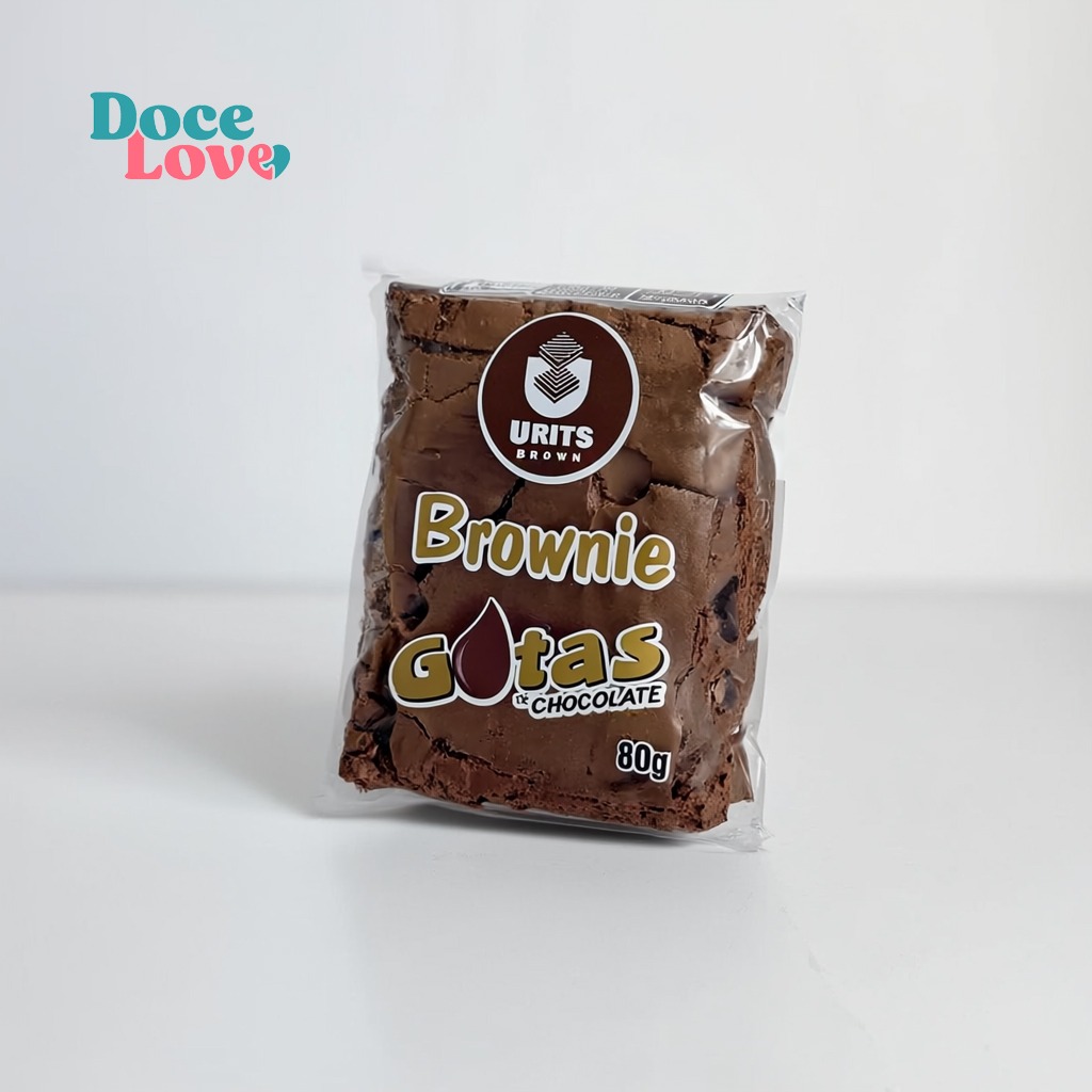 Miniatura de Brownie Gotas de Chocolate
