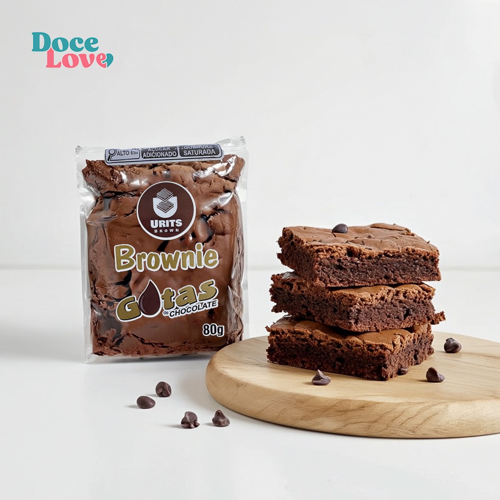 Brownie Gotas de Chocolate