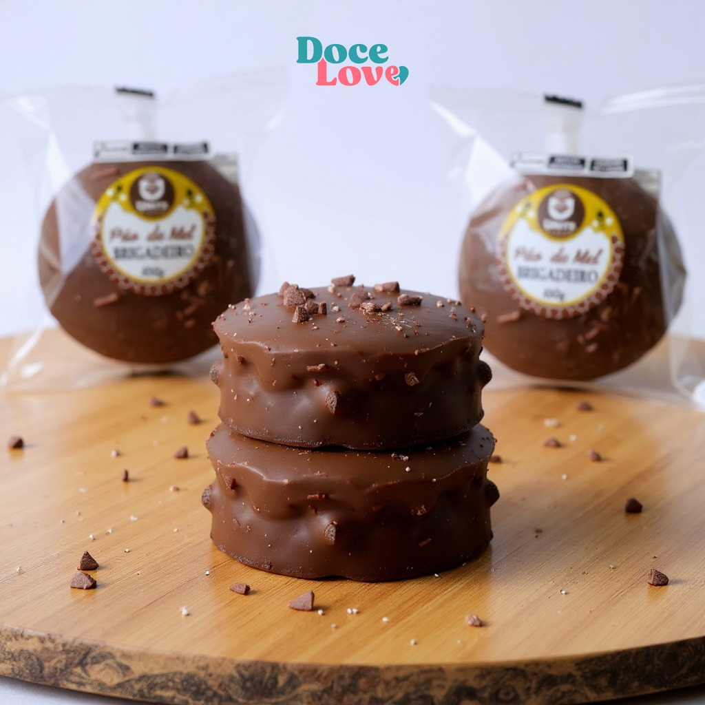 Miniatura de Pão de Mel – Brigadeiro