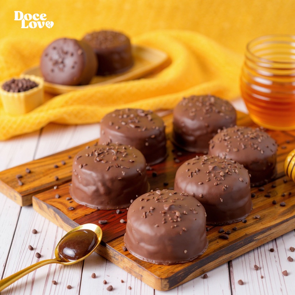 Miniatura de Pão de Mel – Brigadeiro