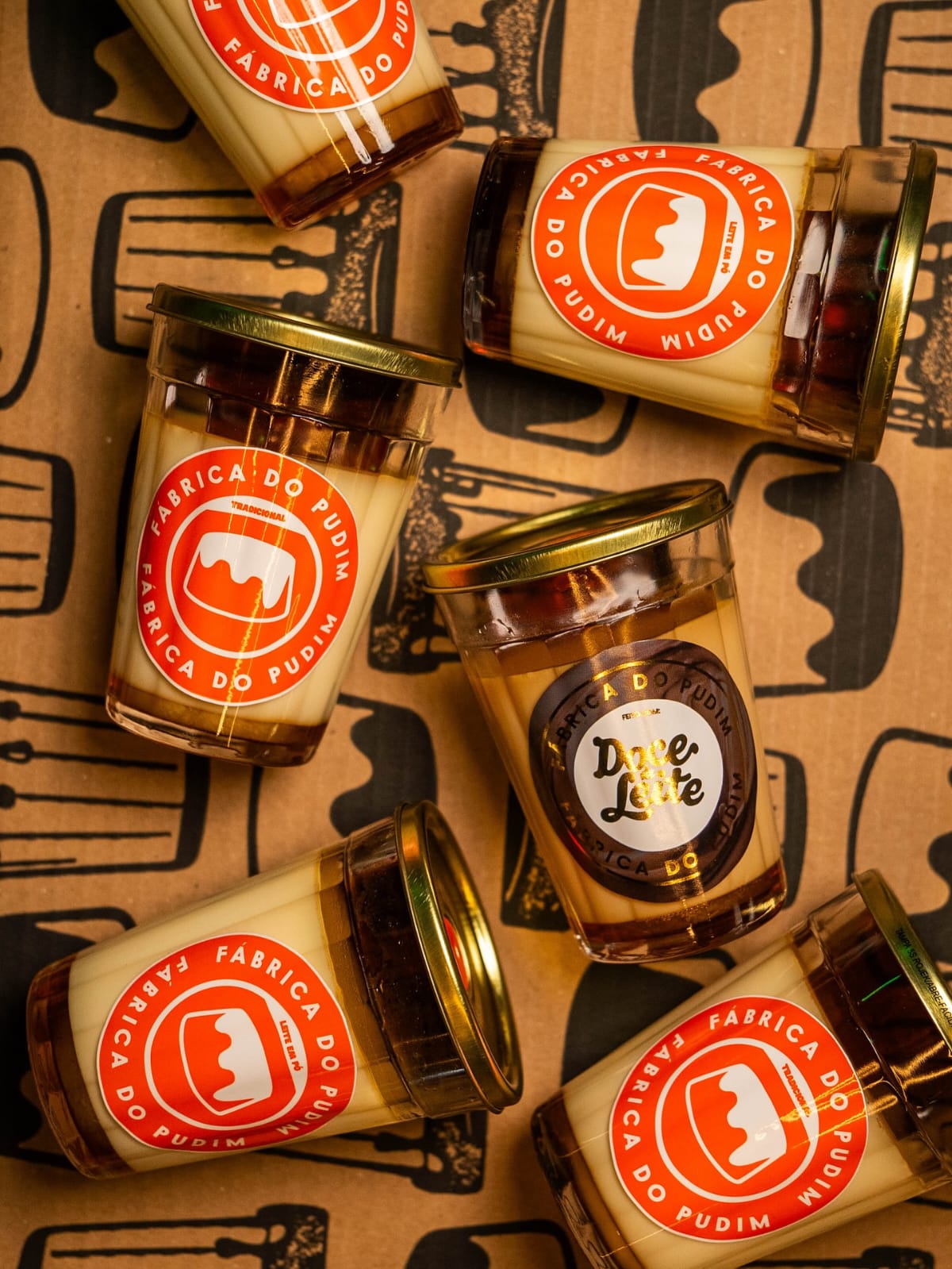 Miniatura de Pudim da Fábrica do Pudim